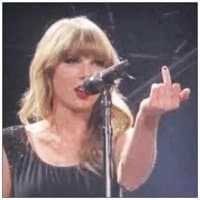 «TAYLORSWIFT» sticker set