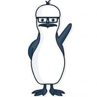 «penguin» sticker set