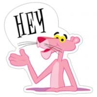 «PinkPanther.AL» sticker set