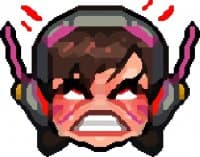 «D.Va» sticker set