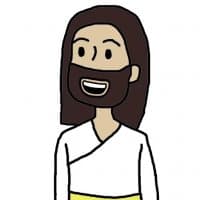 «Jesus» sticker set