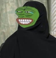 «Pepe Islamic» sticker set