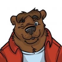 «AethanBear» sticker set