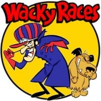 «WackyRaces» sticker set