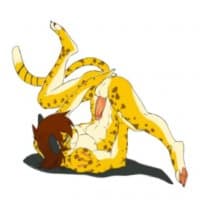 «SnowCheetah» sticker set