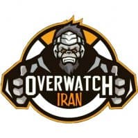 «Overwatch iran» sticker set