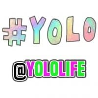 «YOLO» sticker set