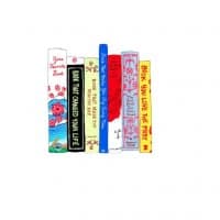 «livros» sticker set