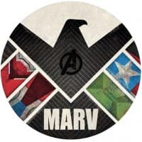 «Marvel» sticker set