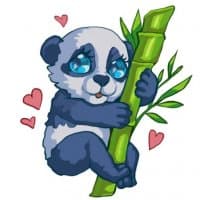 «@pandaChat stickers» sticker set