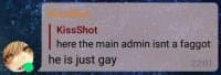 «gay faggots» sticker set
