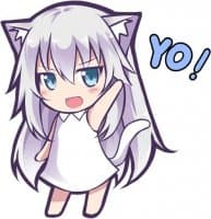 «MashiroNeko» sticker set