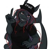 «Erydia the Sharkle» sticker set