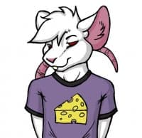 «dirty rat» sticker set