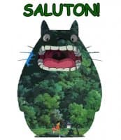 «Totoro-esperanto» sticker set