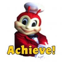 «jollibeh» sticker set