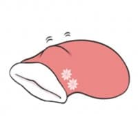 «Machiko Rabbit Winter» sticker set