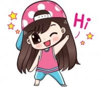 «Hello Boobib @stickerscar» sticker set