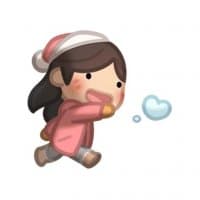 «HJ-Story: Winter Love» sticker set