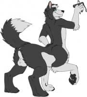 «Puptaur» sticker set