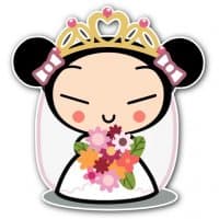«Pucca» sticker set