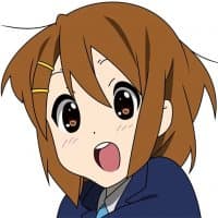 «yui» sticker set