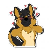«Nero» sticker set