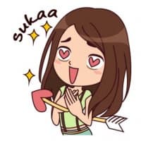 «About Lala @tikelku» sticker set