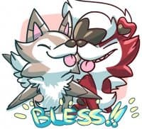 «Lycanrocs Daily» sticker set