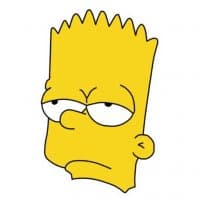 «Bart» sticker set