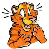 «taztiger74» sticker set