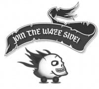 «Waze» sticker set