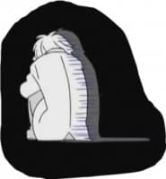 «Anime» sticker set