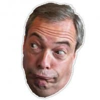 «Nigel Farage» sticker set