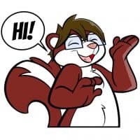«EricSkunk» sticker set