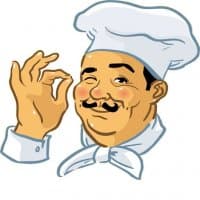 «Chef» sticker set