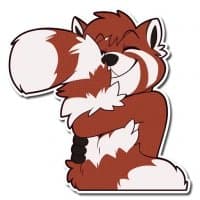 «Pandaaas» sticker set