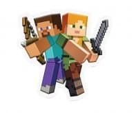 «Minecraft Stickers Pack @MCPETime» sticker set