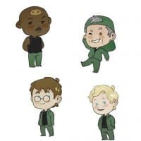 «stargate» sticker set