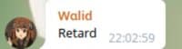 «Walid 2.0» sticker set