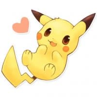 «pikachu» sticker set