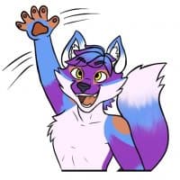 «ScruffyFireFox» sticker set