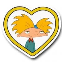 «HeyArnold» sticker set
