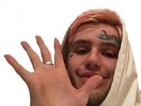 «LIL PEEP @Stickerssuck» sticker set