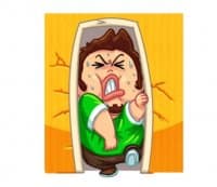 «Diet @tikelku» sticker set