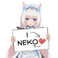 «NEKOPARA @IMG_2D» sticker set