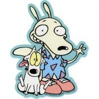 «RockosModernLife» sticker set