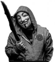 «Anonymous» sticker set