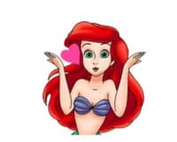 «Princess» sticker set