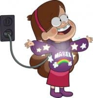 «mabelpines» sticker set